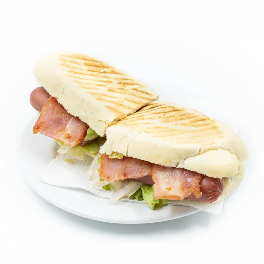 CON BACON Y QUESO